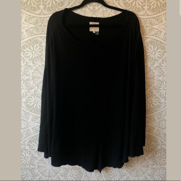 Chaser oversized Pancho Sweater Shirt - Picture 3 of 5